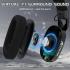 ATTACK SHARK L90 Tri-Mode Wireless Gaming Headset Black with RGB & 7.1 Surround